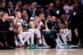 NBA: Playoffs-Boston Celtics at New York Knicks