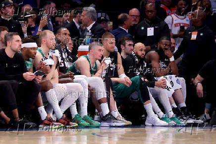 NBA: Playoffs-Boston Celtics at New York Knicks