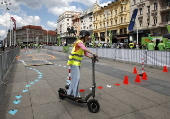 Safe urban riding of electric bicycles and scooters in Zagreb