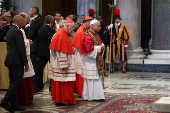 Pope Leo attends prayer service at Rome's Basilica of Saint Mary Major