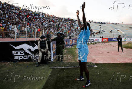 An exhibition match as part of a
