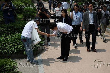 Presidential candidates attend their election campaign rallies
