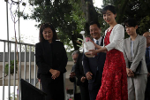 Japan's Princess Kako visits Brazil