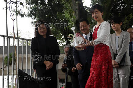 Japan's Princess Kako visits Brazil