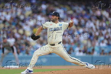MLB: San Francisco Giants at Los Angeles Dodgers
