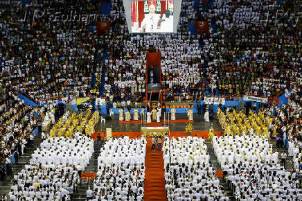 Celebração de Corpus Christi em Belém