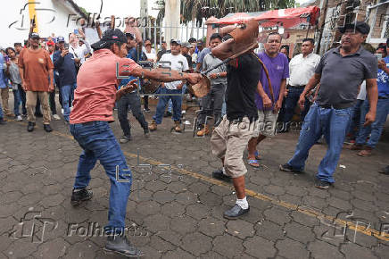 Baile de 'Los Chinegros' en San Juan de Oriente