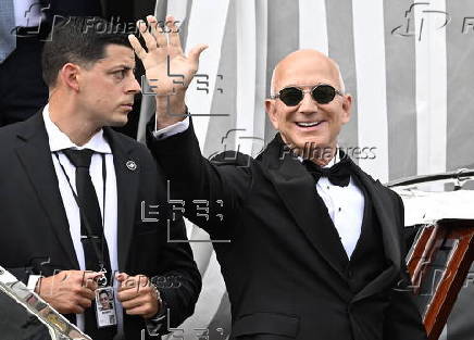Jeff Bezos and Lauren Sanchez wedding party in Venice