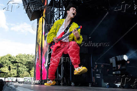British artiste Jacob Collier performs at Tinderbox music festival in Odense
