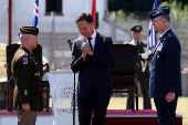 U.S. Air Force General Grynkewich takes over as NATO's new Supreme Allied Commander Europe, in Casteau