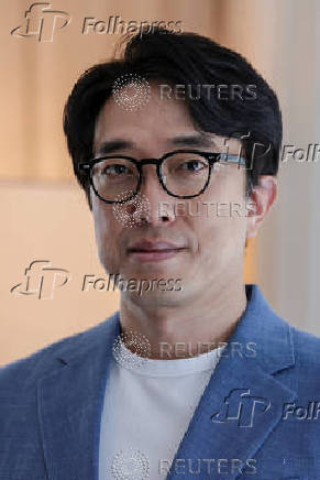 Dr. Won-Joon Choi, President and COO of Mobile eXperience Business and Head of R&D Office of Samsung Mobile, poses for a portrait in New York
