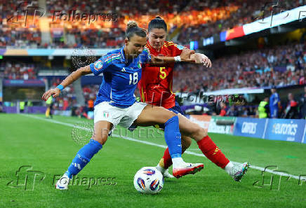 UEFA Women's Euro 2025 - Group B - Italy v Spain