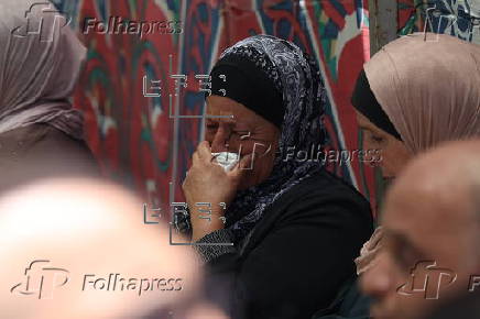 Palestinians hold funeral for victims of settler violence near Ramallah
