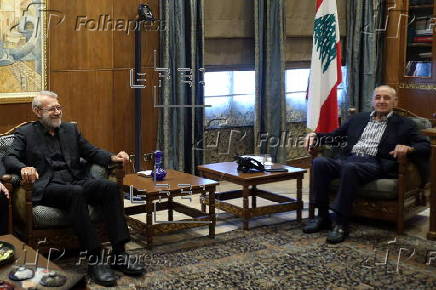 Secretary of the Supreme National Security Council of Iran Ali Larijani visit Beirut