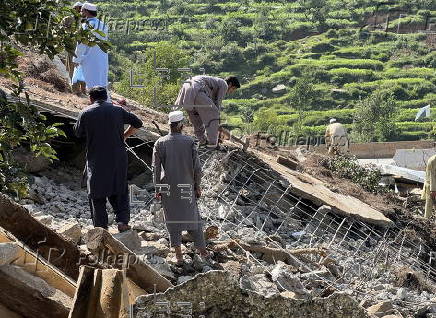 Rescue operation continue after cloud burst and floods in Swabi