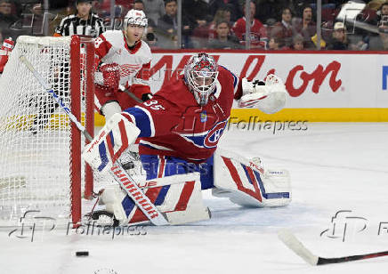 NHL: Detroit Red Wings at Montreal Canadiens