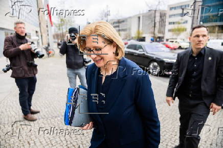 German government coalition talks in Berlin