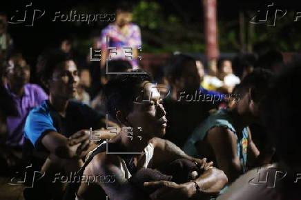 Myanmar prisoners of war held in rebel camp