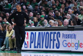 NBA: Playoffs-New York Knicks at Boston Celtics