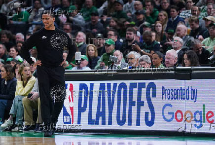 NBA: Playoffs-New York Knicks at Boston Celtics
