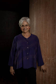 A colecionadora Tina Azevedo 