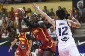 España-Italia. Amistoso femenino de preparación para el Eurobasket, en Inca (Mallorca).