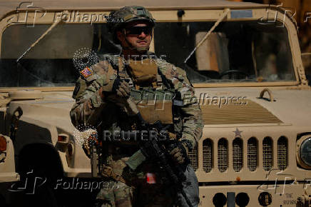 California National Guard deployed in California