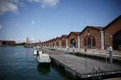 Venice ahead of the expected wedding of Amazon founder Jeff Bezos and Lauren Sanchez