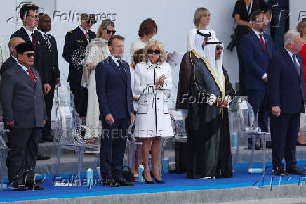 Annual Bastille Day celebrations in Paris