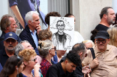 Funeral of late French talk show host and TV journalist Thierry Ardisson in Paris