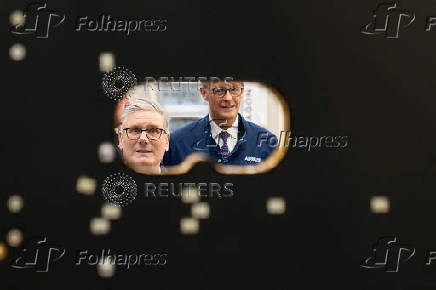 German Chancellor Merz visits Britain