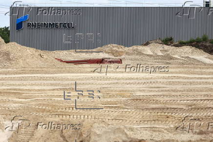 Inauguration of Rheinmetall's new artillery factory in northern Germany