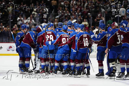 NHL: Vegas Golden Knights at Colorado Avalanche