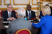 UK-EU Summit at Lancaster House in London