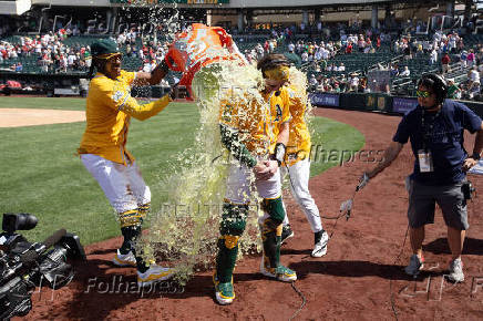 MLB: Philadelphia Phillies at Athletics