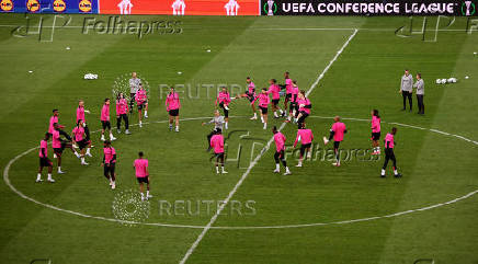 Conference League - Final - Chelsea Training