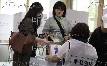 Early voting for presidential elections in South Korea