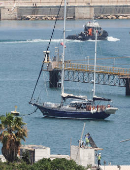 Gaza-bound British-flagged yacht 