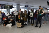 Protest erupts after US detains Palestinian visitors at San Francisco Airport