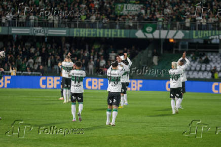 Partida do Campeonato Brasileiro entre Coritiba X Paysandu