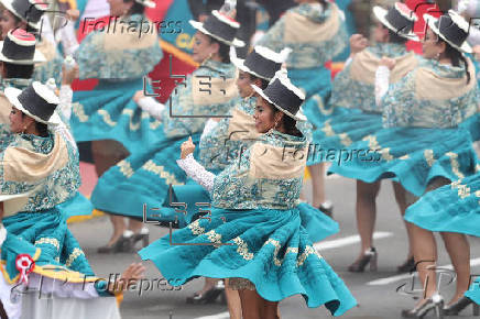 Perú celebra 204 años con desfile liderado por Dina Boluarte