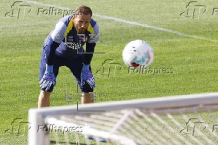 Entrenamiento del Atlético de Madrid