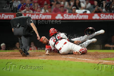 MLB: Cincinnati Reds at Los Angeles Angels