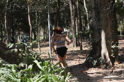 Movimentação no Parque Ibirapuera em São Paulo