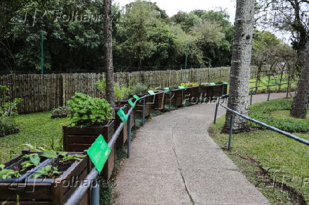 Jardim das Sensações no Jardim Botânico de Curitiba