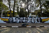 Muros da escola Raul Brasil ganham grafite