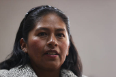 Indígena boliviana pide reparación tras ser encarcelada por denunciar a político por acoso