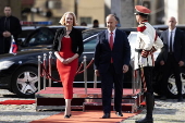 Slovenia's Parliament Speaker Urska Klakocar Zupancic visits North Macedonia