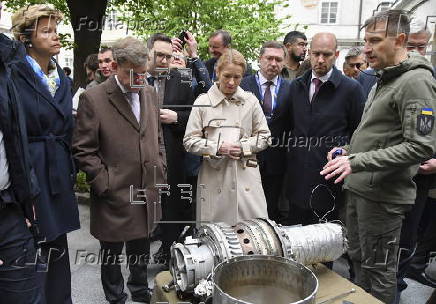EU-Ukraine Foreign Ministers' meeting in Lviv, western Ukraine