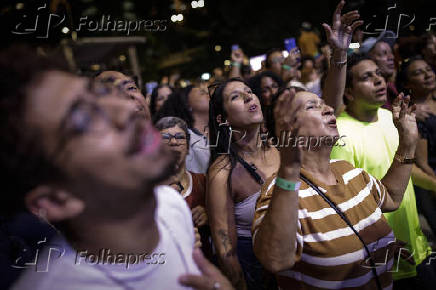 Cantor João Gomes na Virada Cultural 2025